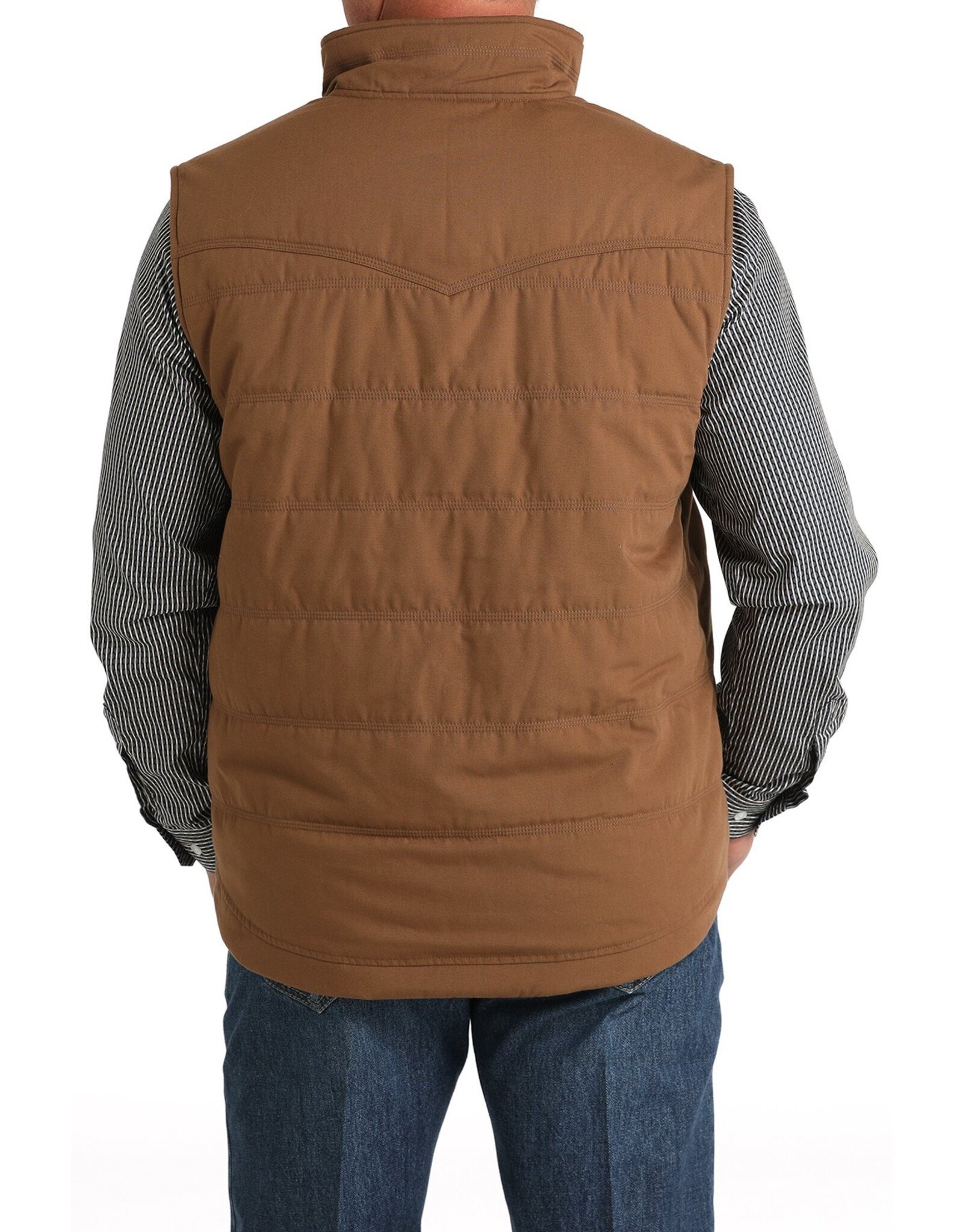 Cinch Cinch Mens Wax Coated Quilted Vest