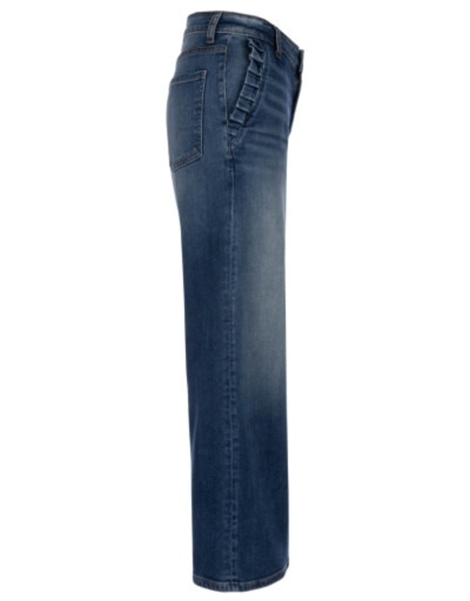 Kut from the Kloth / STS Blue KUT Meg High Rise Wide Leg Slash Pockets With Pleats Superb
