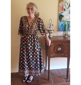 Fallon 3/4 Sleeve Maxi Dress