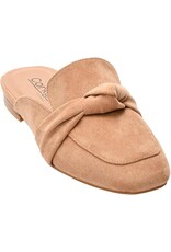 Corkys Corkys Clingy Mules Camel Faux Suede