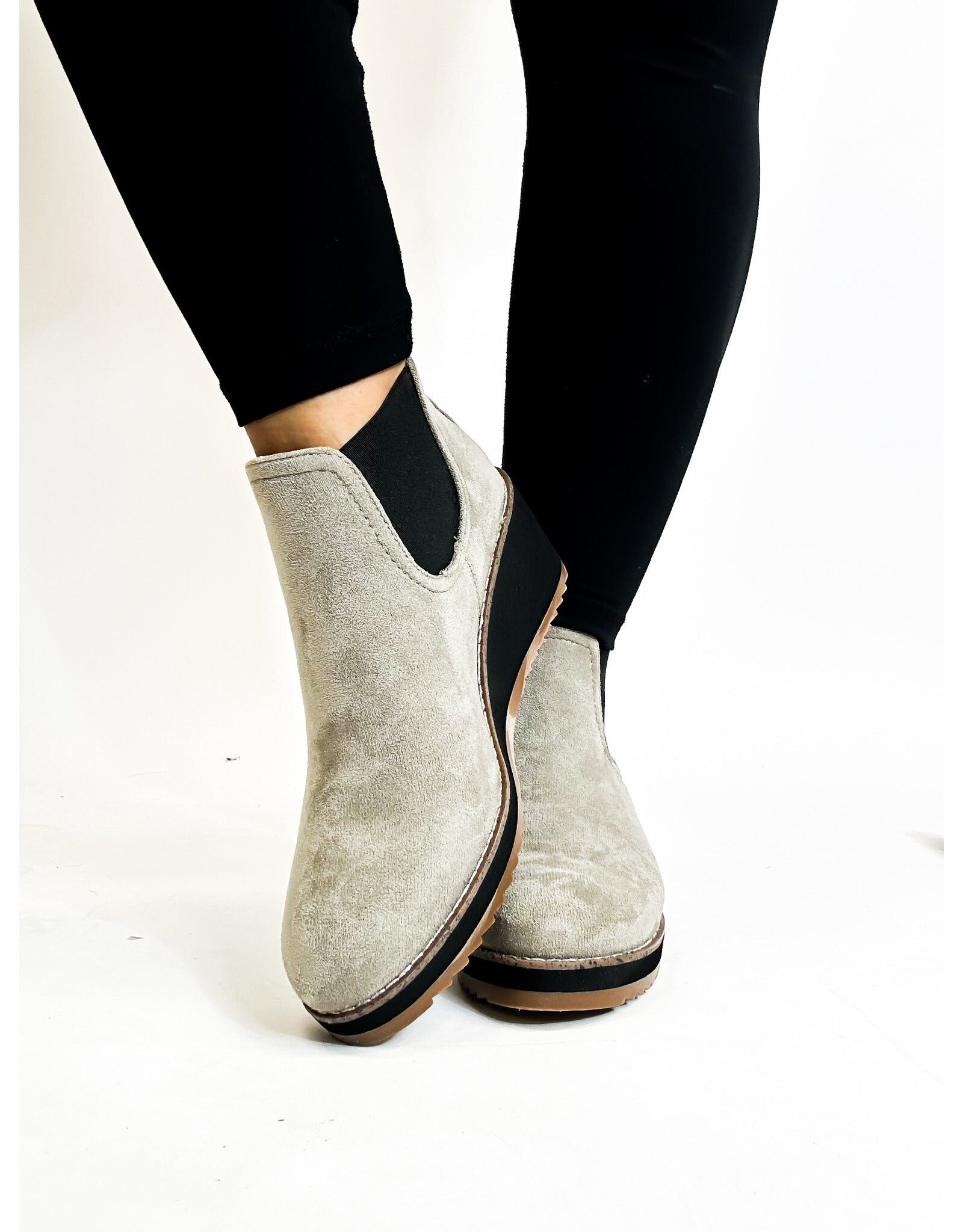 Corkys Corkys Love You A Latte Boot Grey Suede