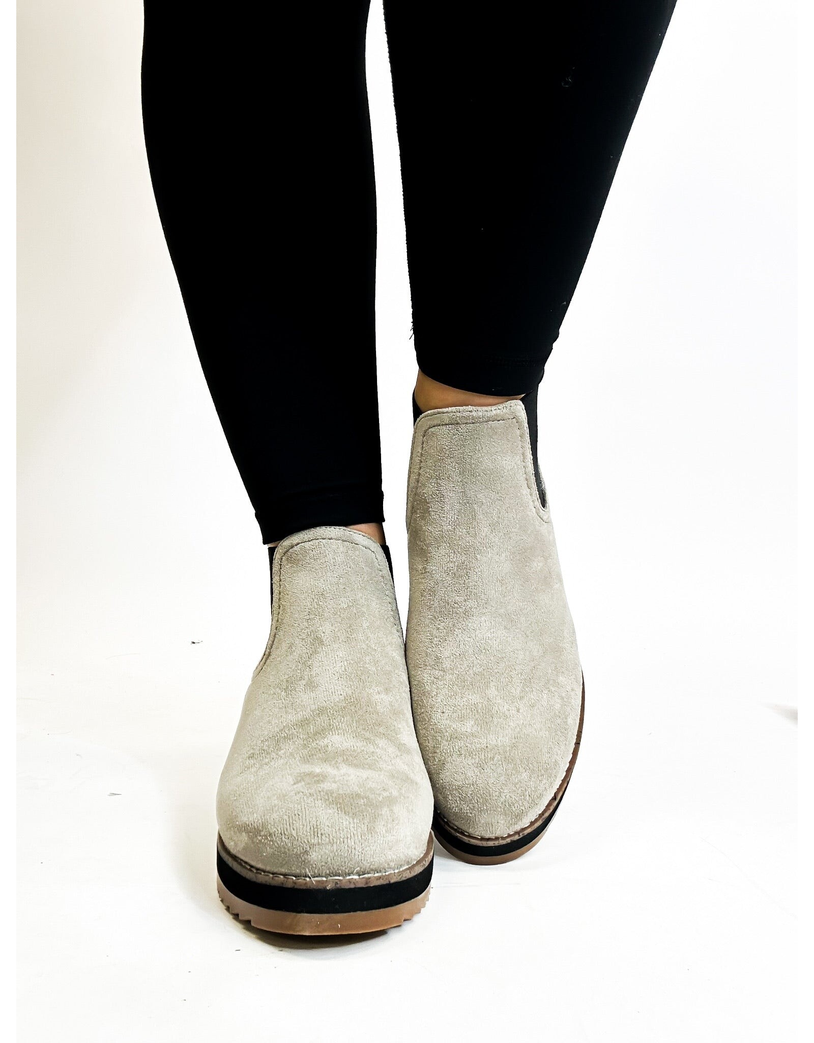 Corkys Corkys Love You A Latte Boot Grey Suede