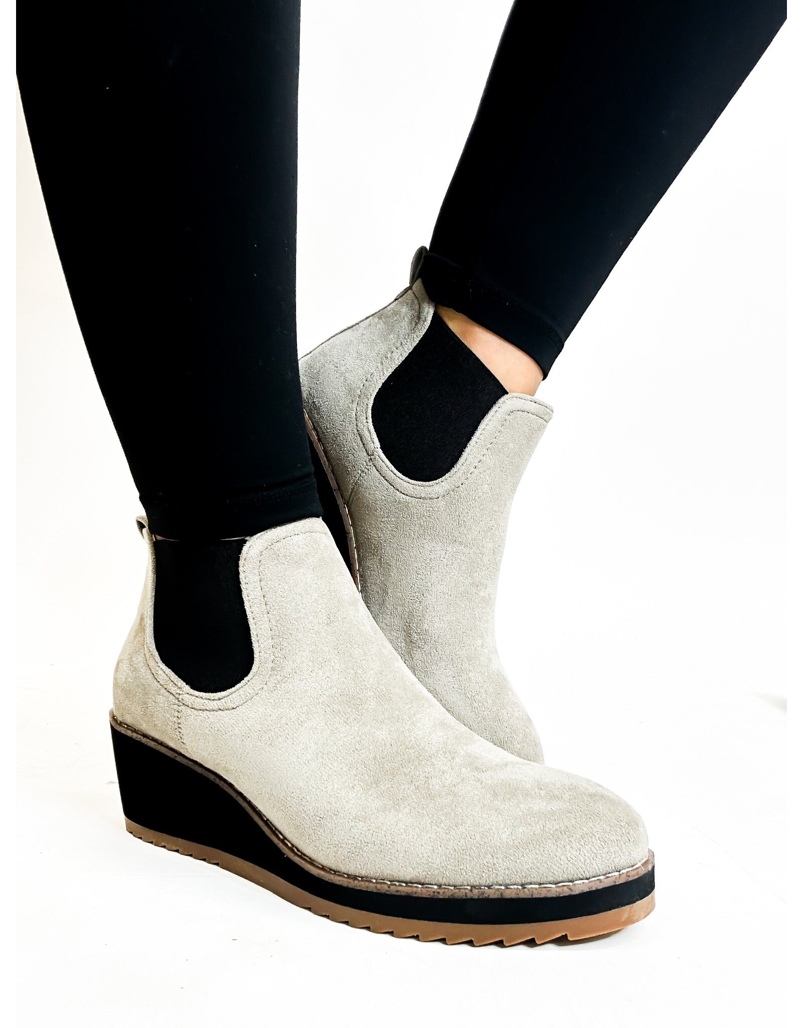 Corkys Corkys Love You A Latte Boot Grey Suede