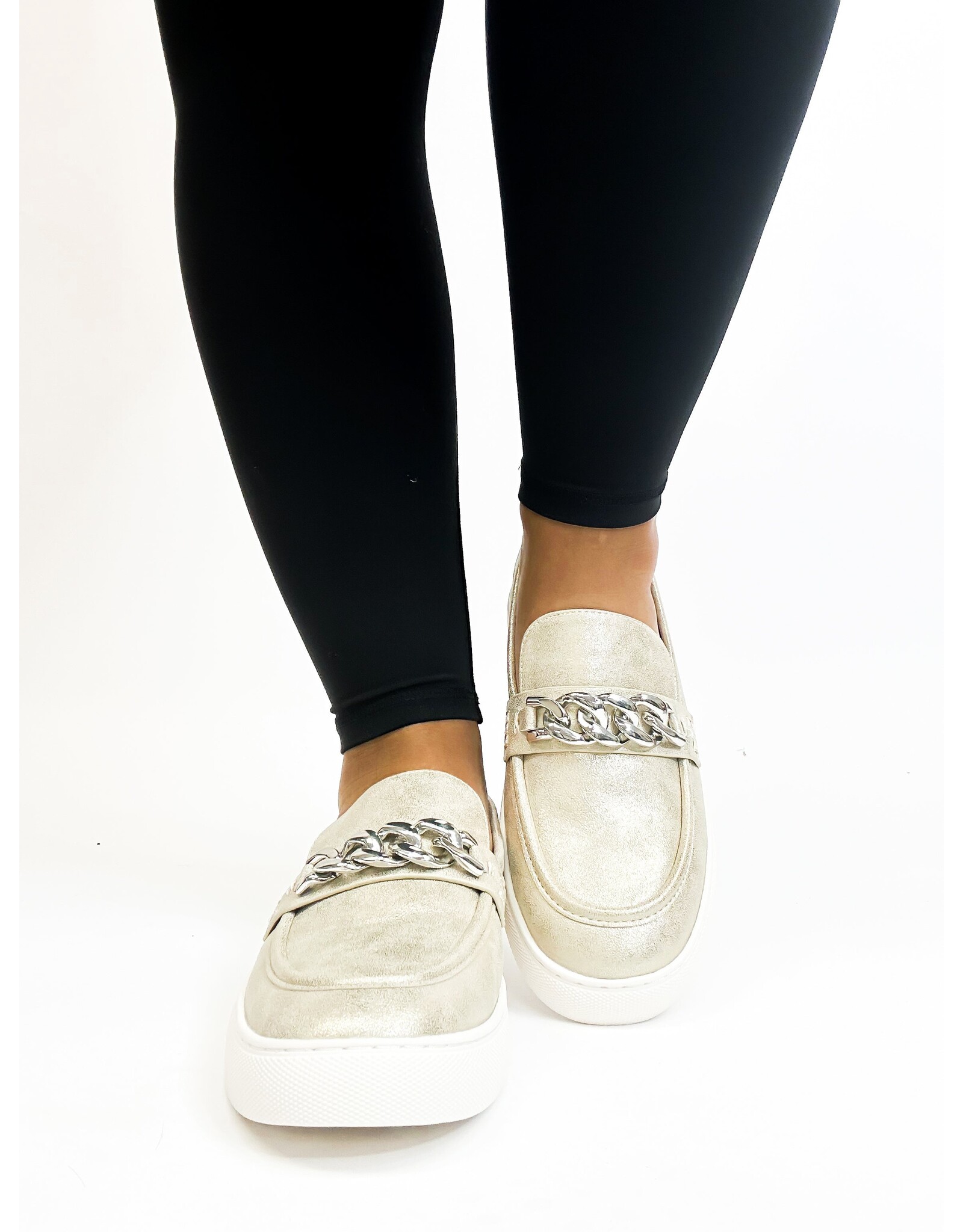 Corkys Corkys Chain Reaction Loafer Gold