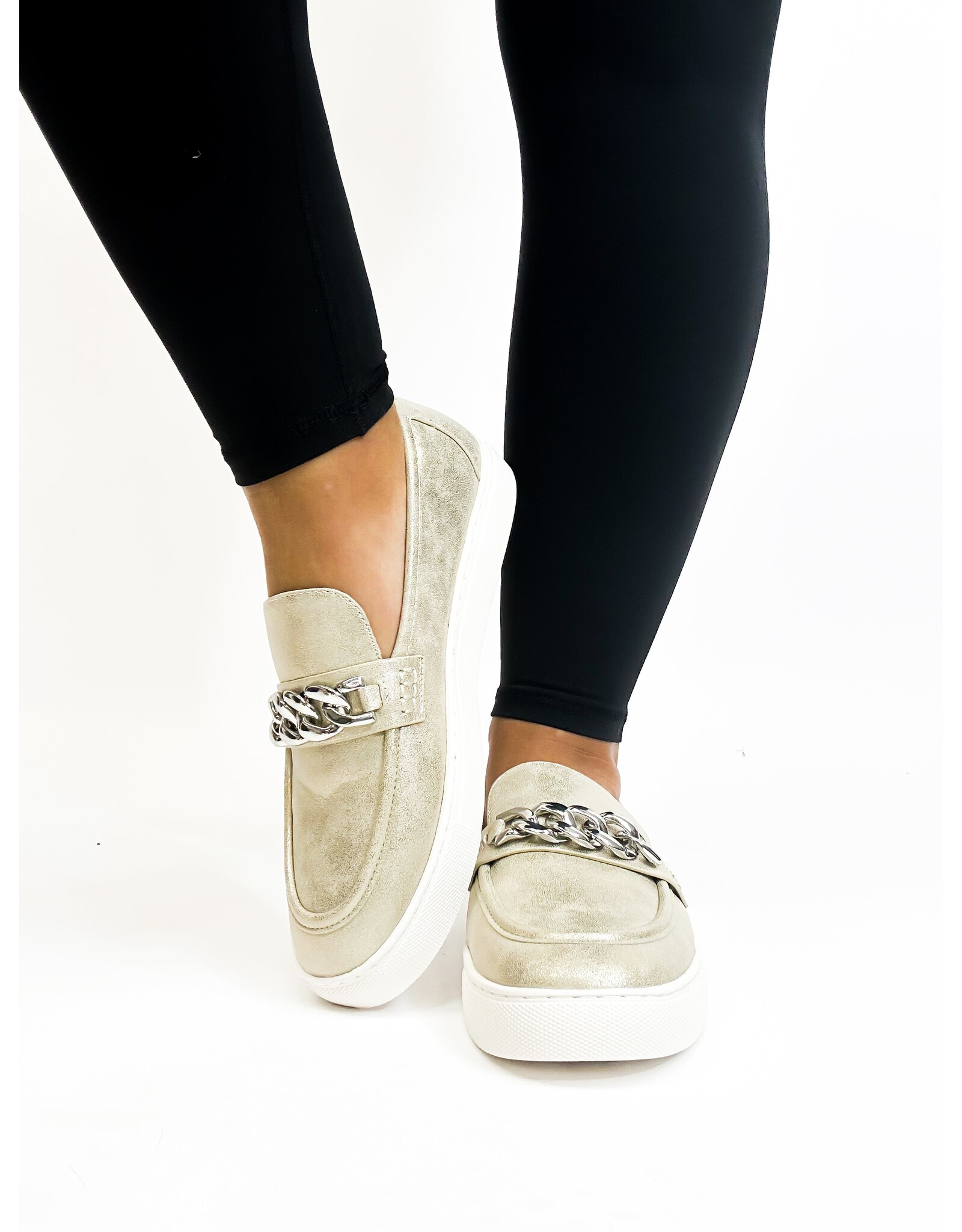 Corkys Corkys Chain Reaction Loafer Gold