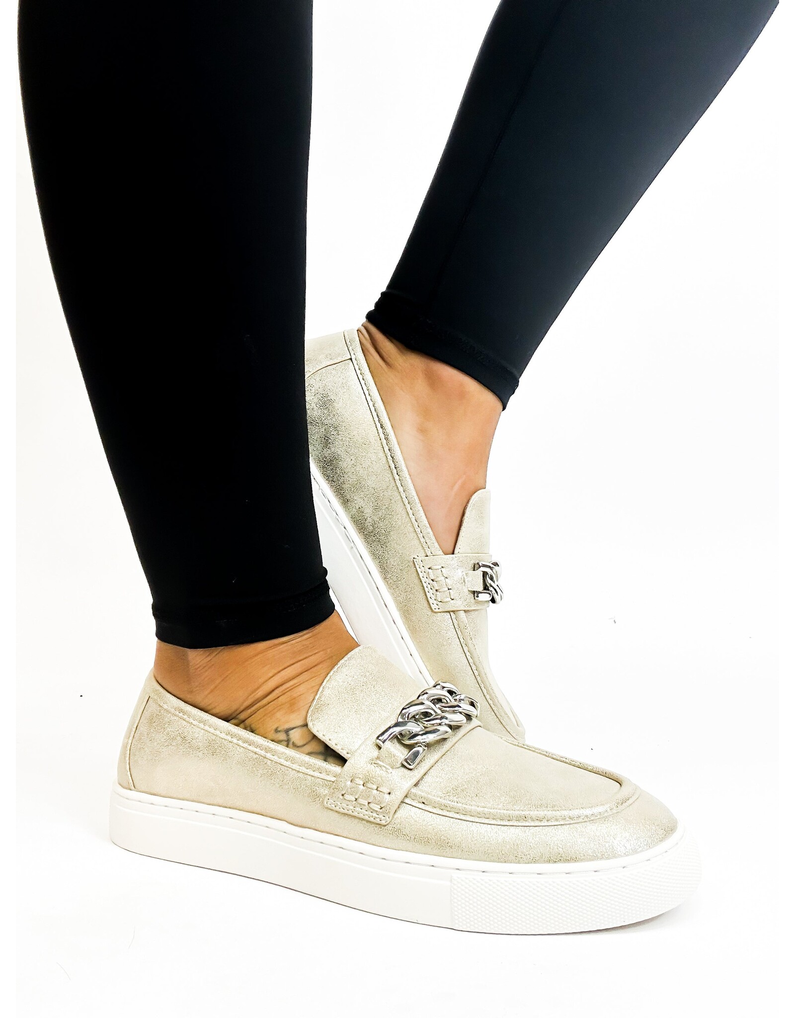 Corkys Corkys Chain Reaction Loafer Gold