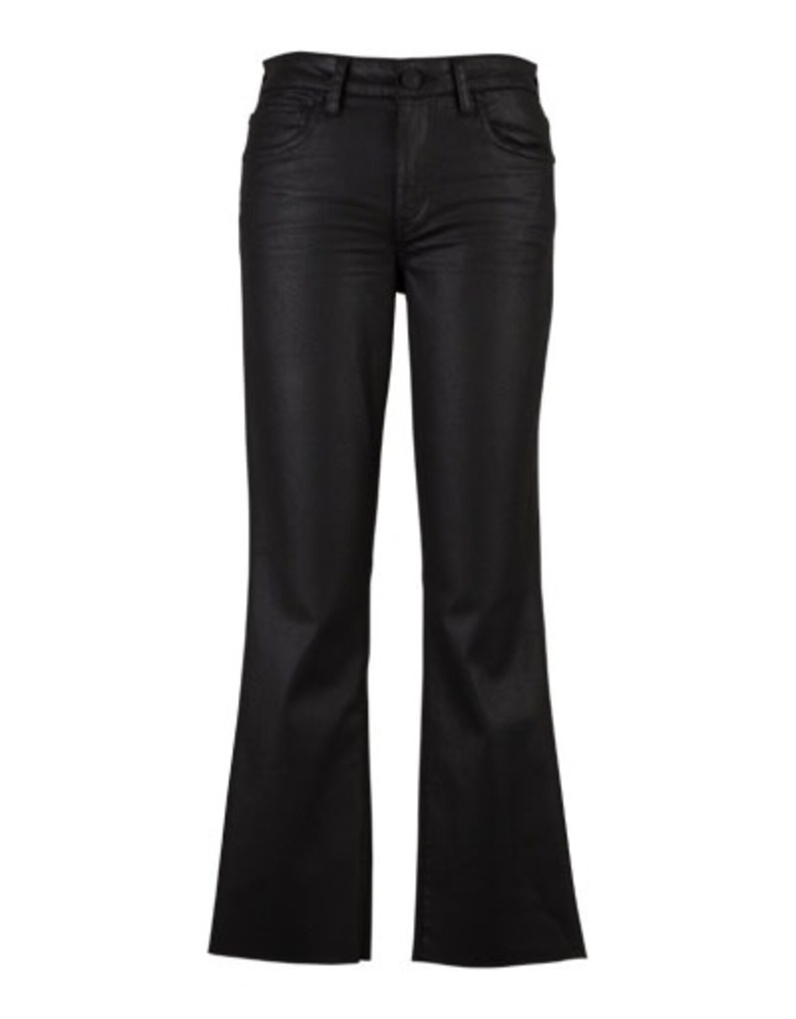 Kut from the Kloth / STS Blue KUT Kelsey Coated High Rise Ankle Flare - Black