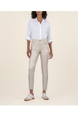 Kut from the Kloth / STS Blue KUT Charlize Coated High Rise Cigarette Leg - Rose Gold