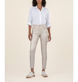 Kut from the Kloth / STS Blue KUT Charlize Coated High Rise Cigarette Leg - Rose Gold