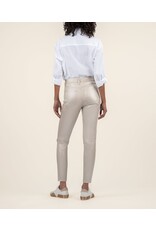 Kut from the Kloth / STS Blue KUT Charlize Coated High Rise Cigarette Leg - Rose Gold