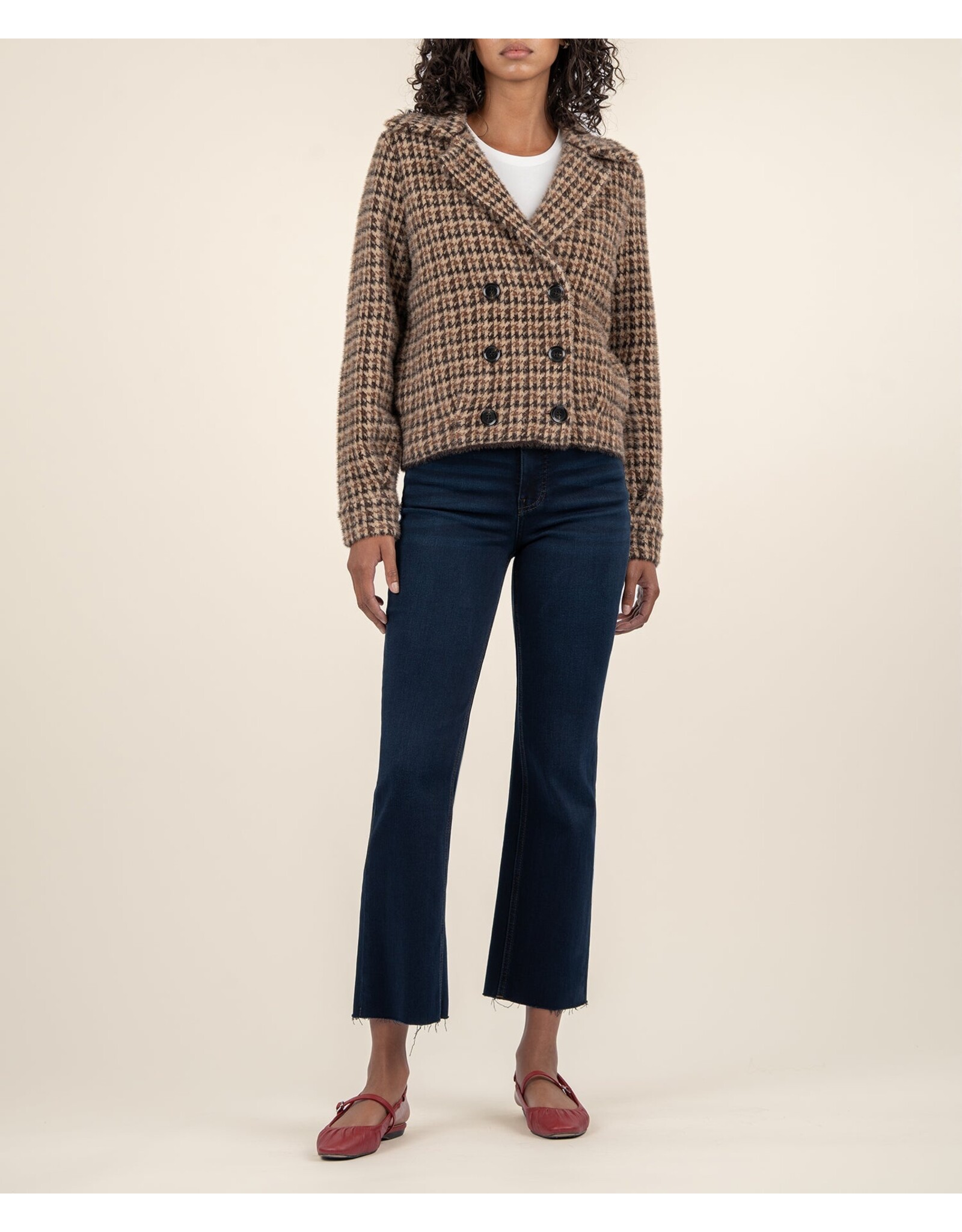 Kut from the Kloth / STS Blue KUT Aaliyah Houndstooth Jacket