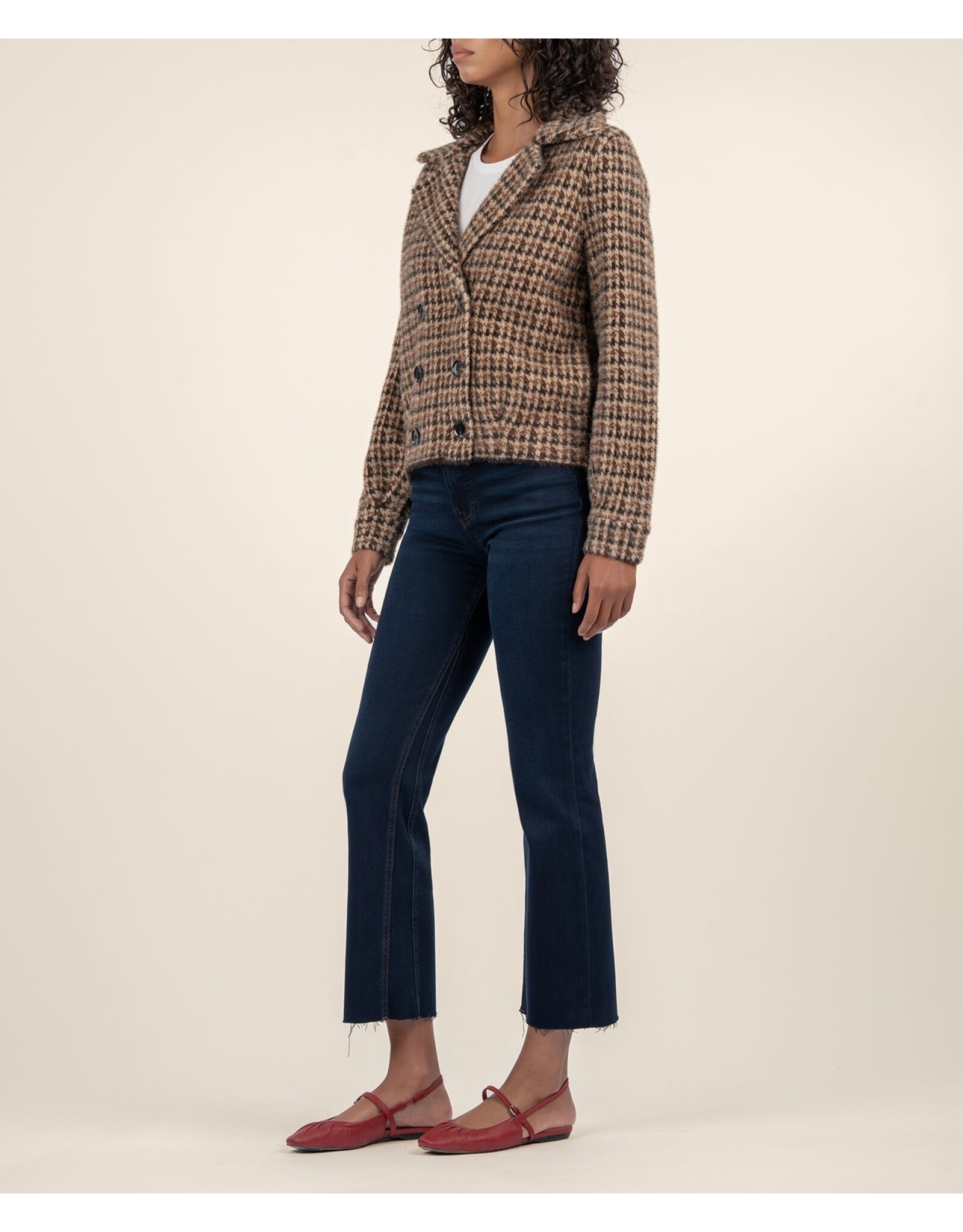 Kut from the Kloth / STS Blue KUT Aaliyah Houndstooth Jacket