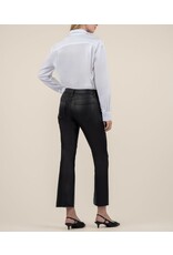 Kut from the Kloth / STS Blue KUT Kelsey Coated High Rise Ankle Flare - Black