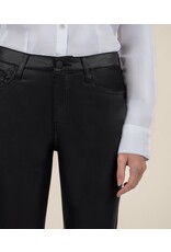 Kut from the Kloth / STS Blue KUT Kelsey Coated High Rise Ankle Flare - Black
