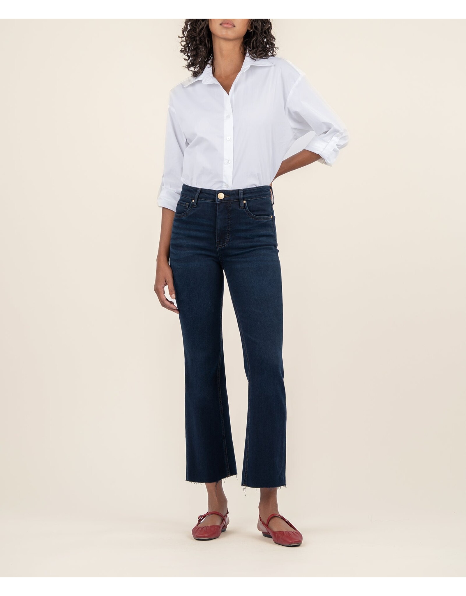 Kut from the Kloth / STS Blue KUT Kelsey High Rise Ankle Flare - INVGE