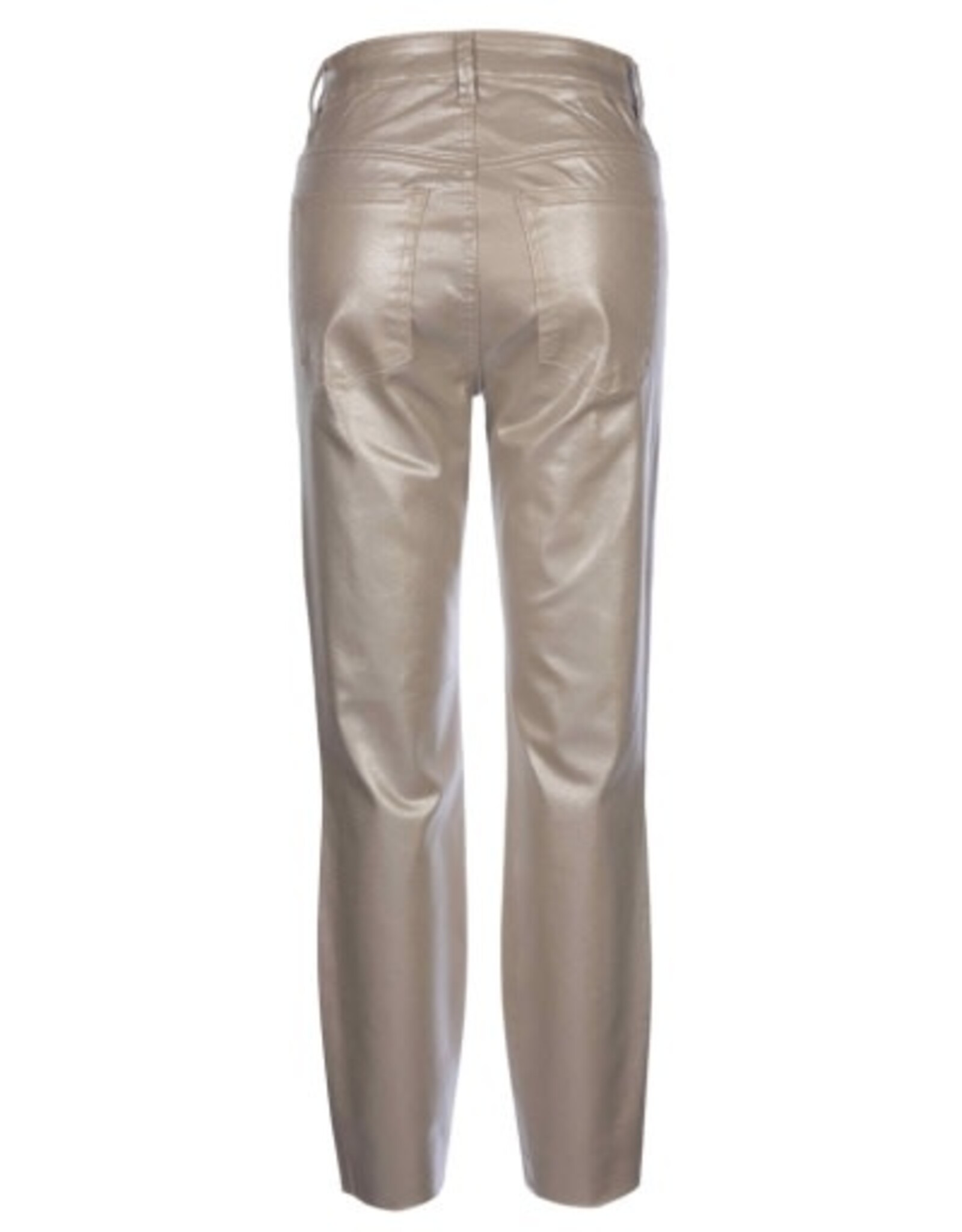 Kut from the Kloth / STS Blue KUT Charlize Coated High Rise Cigarette Leg - Rose Gold