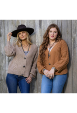 Cactus Buttoned Cardigan