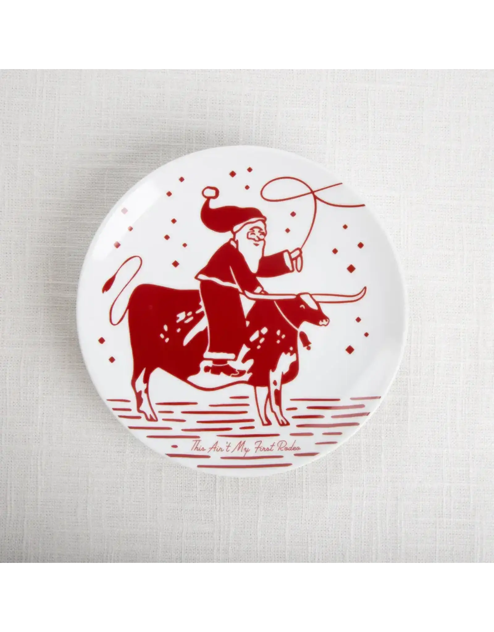 Lovegrass This Ain't My First Rodeo Melamine Large Plate