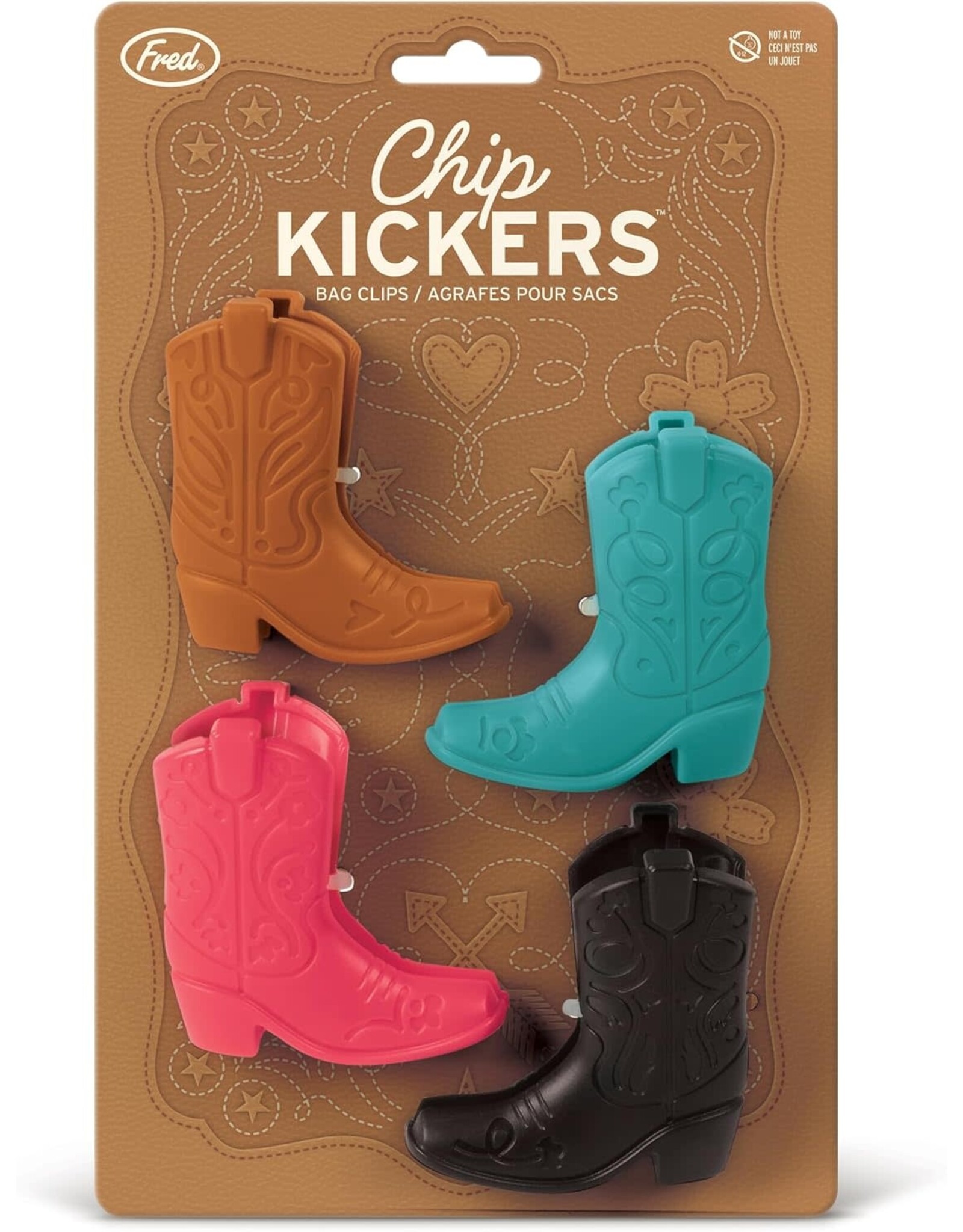 Chip Kickers Bag  Clips