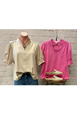 Ivy Jane Ivy Jane Suede Top
