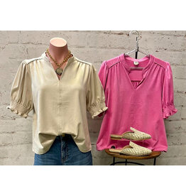 Ivy Jane Ivy Jane Suede Top