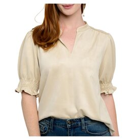 Ivy Jane Ivy Jane Suede Top