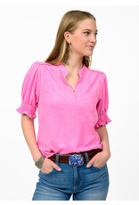 Ivy Jane Ivy Jane Suede Top