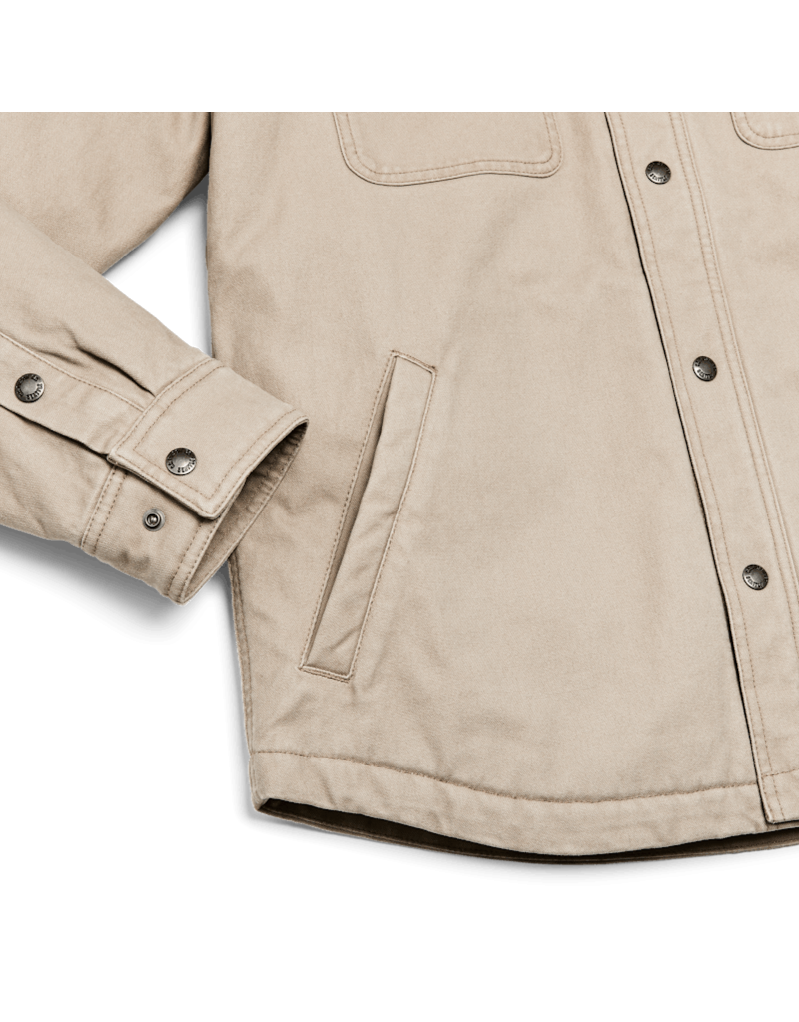 Filson Filson Fleece Lined Jac-Shirt Gray Khaki