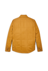Filson Filson Cover Cloth Quilted Jac−Shirt Yellow Ochre