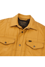 Filson Filson Cover Cloth Quilted Jac−Shirt Yellow Ochre