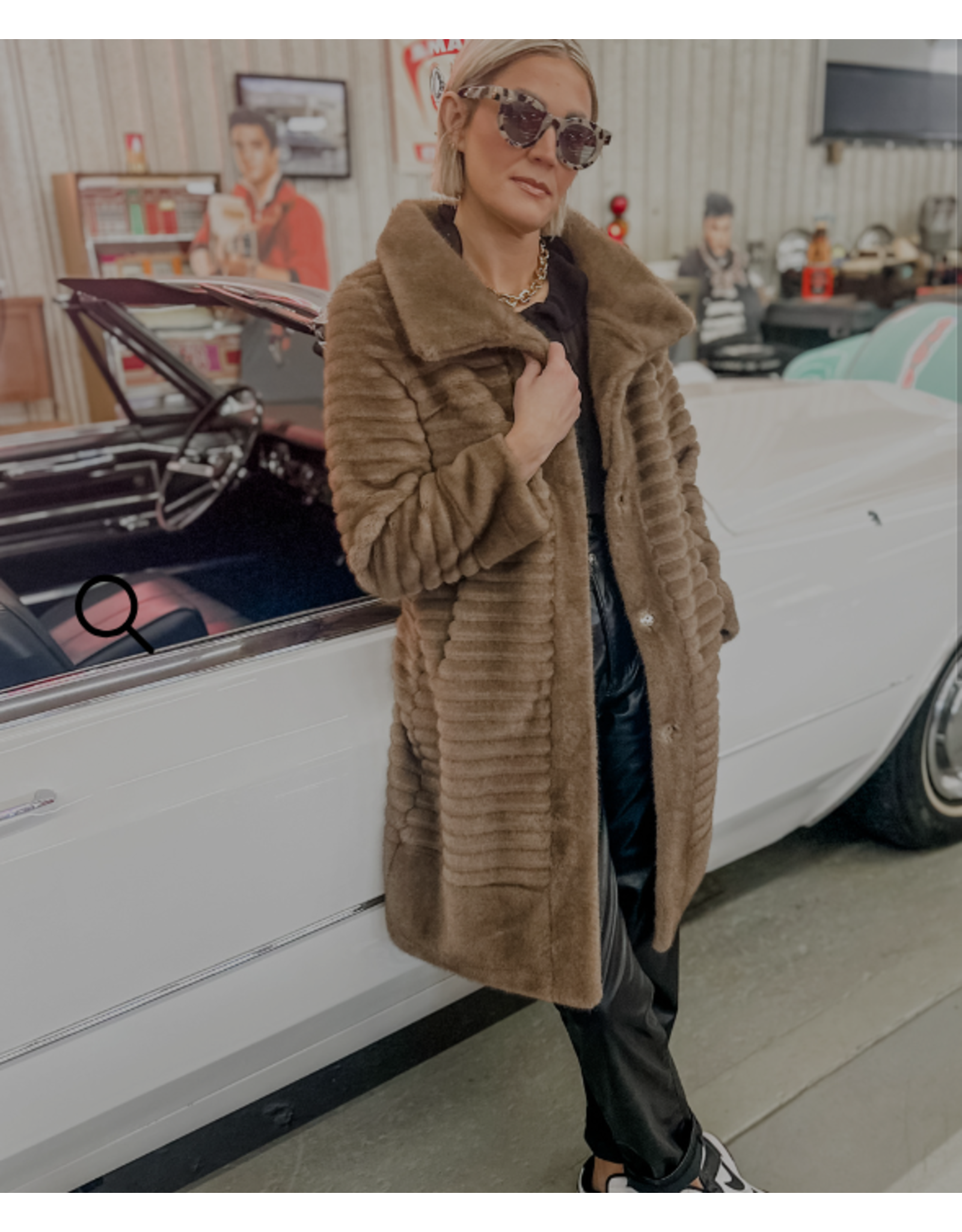 Faux Mink SoHo Coat