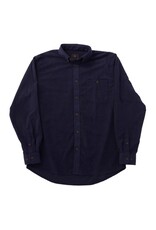 Waffle Button Down Long Sleeve Shirt