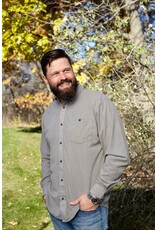 Waffle Button Down Long Sleeve Shirt