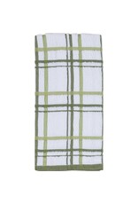 Windowpane 2 Piece Terry Towels - Meadow