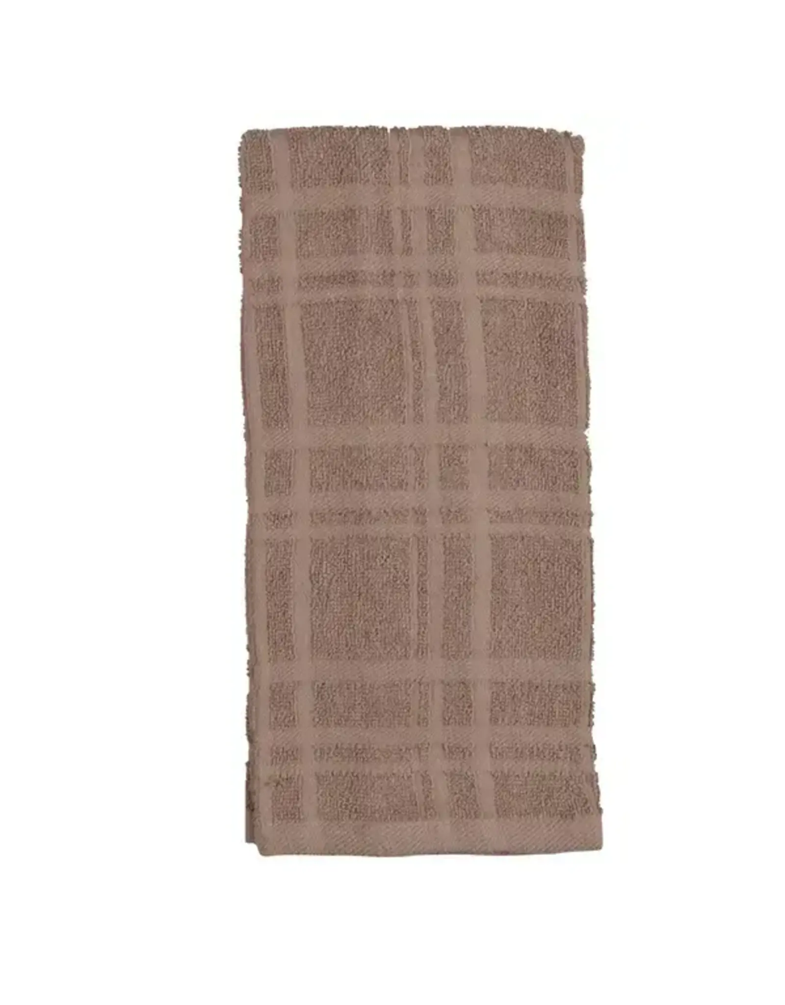Solid 2 Piece Terry Towels - Taupe