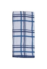 Windowpane 2 Piece Terry Towels - Indigo