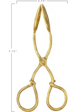 Brass Leaf Tongs