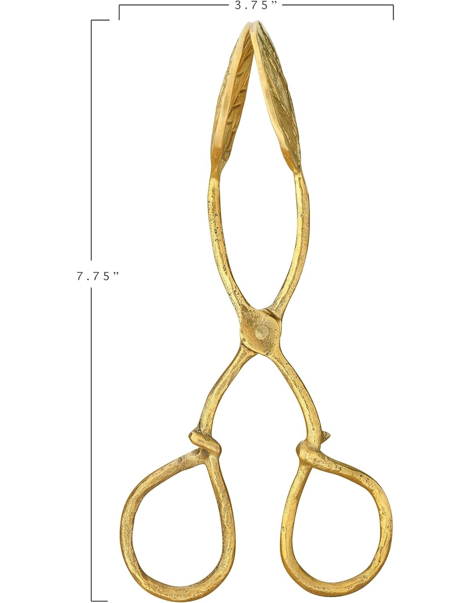 Brass Leaf Tongs