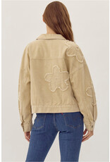 Funky Flower Corduroy Jacket