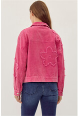 Funky Flower Corduroy Jacket