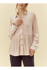 Keira Velvet V-Yoke Top