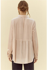 Keira Velvet V-Yoke Top