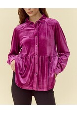 Keira Velvet V-Yoke Top