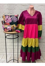 Gwyn Multi Tier Midi Dress