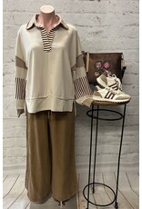 Giana Mixed Stripe Sweatshirt
