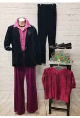 Delia Velvet Black Blazer