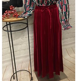 Flo Velvet Maxi Skirt