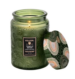 Voluspa Candle 18oz Large Jar Temple Moss