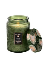 Voluspa Candle 18oz Large Jar Temple Moss