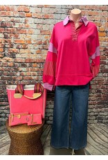 Giana Mixed Stripe Sweatshirt